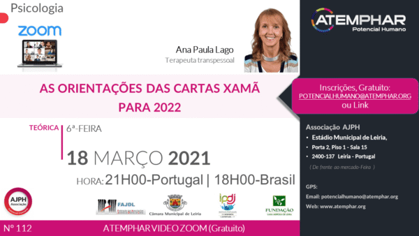 as orientações das cartas xamã 2022-P112INV