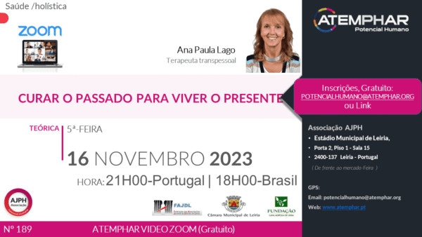 Curar o passado para viver o presente-P189INV