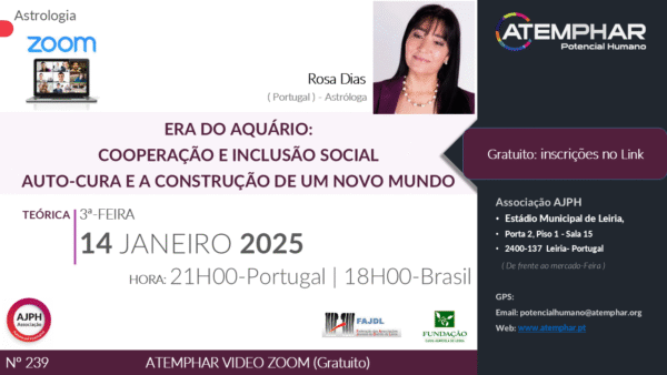 Era do aquário cooperação e inclusão social autocura e a construção de um novo mundo-P239INV