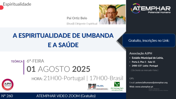 A Espiritualidade de Umbanda e a Saúde-INV260
